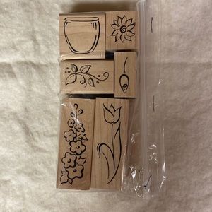 Rubber stamps for card making. A lot of six